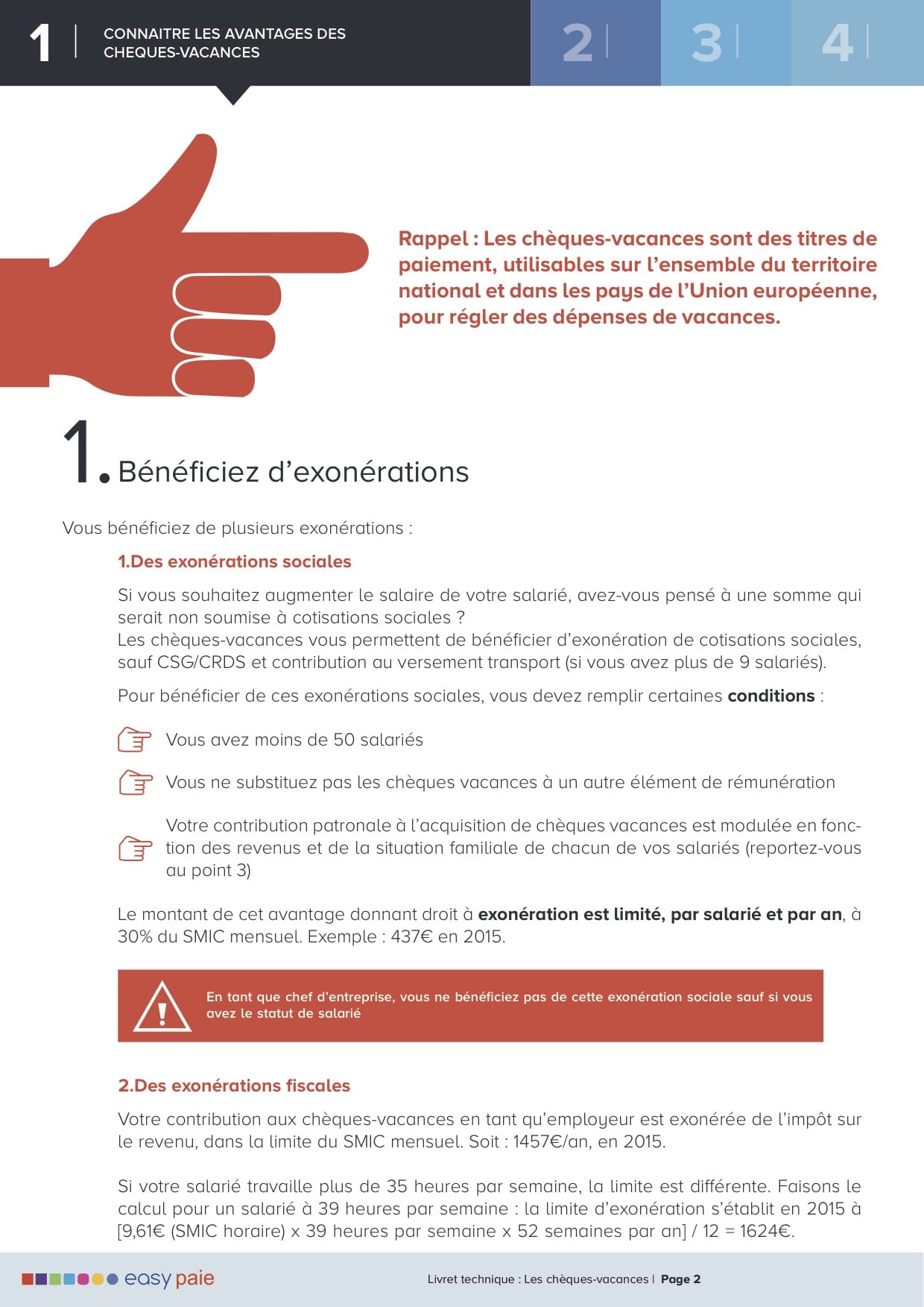 Chèques vacances, avantages et mise en place - easy Compta